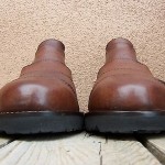 Cole Haan Mens Casual Dress Shoes Sandal Size 8.5D Brown Leather Slip On Loafers