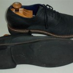 Cole Haan Nike Air gray leather & suede gray cap toe dress/casual shoes 12M