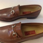 Cole Haan City Loafers Brown 10 1/2  M  Italy Leather Dress Emory Bit Horsebit