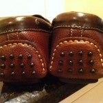 Cole Haan Brown Pebble Grain Leather Driving Loafers. Size 10.5D. Nice!