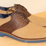 NIB Cole Haan Air Harrison Eva Saddle Leather Suede Shoes Oxfords Sz 12