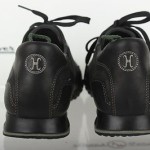 Mens Cole Haan Stylish Black Leather Fashion Sneakers Shoes Sz. 8.5 M