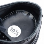 COLE HAAN JAYHAWKER C10637 NIKE AIR 10.5 black leather OXFORD WINGTIP LACED shoe