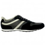 Hugo Boss Mens Orlet Black  Lace Casual Sneakers Shoes