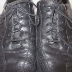 COLE HAAN Mens DRIVING Black Leather Oxford SNEAKERS Used SHOES Size 9.5