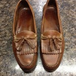 Men’s Sz. 10M Cole Haan Brown Leather Tassel Slip On Loafers