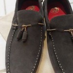 Diesel Men’s Fashion Loafers Grahl Anthracite Leather Boat Shoes sz 10.5 $160.00