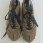 DIESEL Brown & Black Suede Lace Up Shoes – Size 11