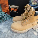 TIMBERLAND PRO MENS DIRECT WHEAT NUBUCK LEATHER BOOT SIZE 11M