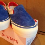 VANS OTW OG CLASSIC SLIP-ON LX VAULT Sz9US BNIB (WTAPS) NAVY/WHITE/RED