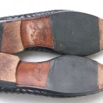 Men’s Cole Haan Bragano Woven Leather Loafers 9 M- Black