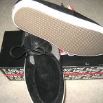 VANS SKATEBOARDING MENS RATA MID LEATHER BLACK TURTLEDOVE SHOES SIZE 13 NWT NR