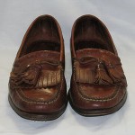 COLE HAAN Country LOAFERS Shoes Kiltie TASSEL Brown Size 9.5 Men’s