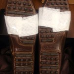 Cole Haan Mens Size 14W Air Grant T Moro Brown Driving Shoes