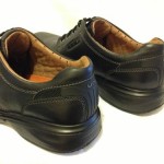 Clarks Structured Lace Up Oxford Shoes Black Mens 11 M *Excellent