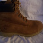 Timberland Mens Wheat Nubuck Leather 6″ Boots size 8.5 VGUC