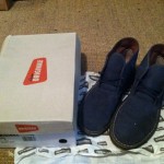 Clarks Original Desert Boot Navy Canvas
