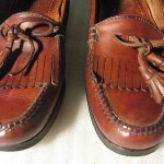 COLE HAAN Leather Country Tassel Loafers Size 10 D