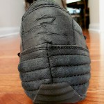DIESEL BLACK-GRAY-SMOKE JAI LEATHER ATHLETIC CASUAL SHOES-11M-WORN ONCE