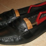 Mens Cole Haan Blk All Leather Italian Classic Penny Loafers sz 11 W