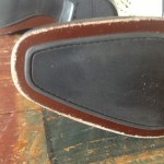 Cole Haan Black Lace Up Oxford With Nike Air Heel