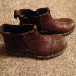 2 Pair Clarks Slip On Boots Mens 8 1/2 Great Condition