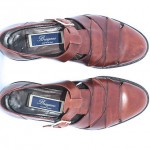 BRAGANO men COLE HAAN brown Leather FISHERMAN loafers Shoes Italy SIZE 9 M