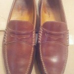 COLE HAAN + NIKE AIR MEN’S BROWN LEATHER PENNY LOAFER SIZE 10 GREAT CONDITION