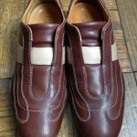 Cole Haan Nike Air Brown Leather Casual Mens Shoes US 10 M