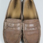 COLE HAAN Men’s Brown Leather Air Pinch Penny Slip On Loafers Sz 5
