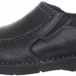 Clarks Men’s Sektor Slip-On SZ 8 | 63192 Black Leather MSR 99.99$