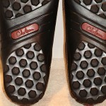 Men’s Cole Haan Black Leather w/Tan Top Stitching Comfort Slip-Ons Sz 8 1/2-9M