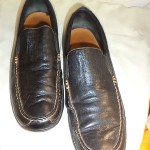 Cole Haan Men’s BROWN Leather Slip On Casual Shoes Sz 14M Pre-Owned 161C03557