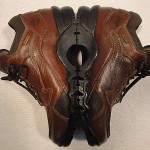 MENS 10 1/2 M TIMBERLAND LEATHER GORE-TEX CASUAL TRAIL HIKING ANKLE LACER BOOTS