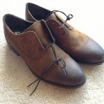 NEW Clarks Mens Brown Leather Oxford Shoes Size 11 (Wallace)