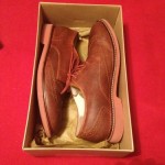 Cole Haan Nike Air Franklin Bark Suede Wing Tip Oxford Size 9