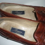 BRAGANO BY  COLE HAAN MEN’S BROWN LEATHER TASSEL LOAFERS SZ 9.5 M