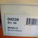 COLE HAAN, MANOCO  MEN’S BLACK & MOCHA  LOAFERS 9 1/2 M VERY NICE, IN O.B.