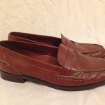 Mens Penny Loafers Cole Haan Drive Shoes Mocs Slip Ons Brown Size  11 M Leather