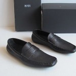 HUGO BOSS MENS DOVRO US Black  . Size 7