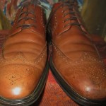 cole haan wing tip brogue men shoes sz 9 M