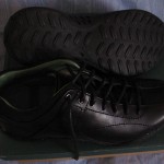 CLARKS CELICA BLACK LEATHER SHOES MEN’S 8M