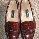 COLE HAAN BROWN TASSELS  LOAFERS SHOES SIZE 10D