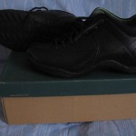 CLARKS CELICA BLACK LEATHER SHOES MEN’S 8M
