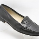 Mens shoes COLE HAAN Italy BRAGANO black soft leather slip on loafers sz 12 M