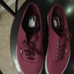 vans: men size: 11 deep red brand new