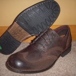 TIMBERLAND EARTHKEEPERS CITY PREMIUM WING TIP OXFORD SZ 9 BROWN 5322R