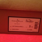 Cole Haan Nike Air Franklin Bark Suede Wing Tip Oxford Size 9