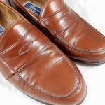 Excellent Gently Used COLE HAAN  Bragano Italian  Flat Strap Penny Loafers 10 M