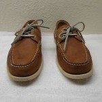 COLE HAAN MENS YACHT CLUB NIKE AIR BROWN LEATHER TWO EYE BOAT SHOE SZ 10.5 M